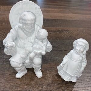 Dept. 56 A Visit With Santa Christmas Set